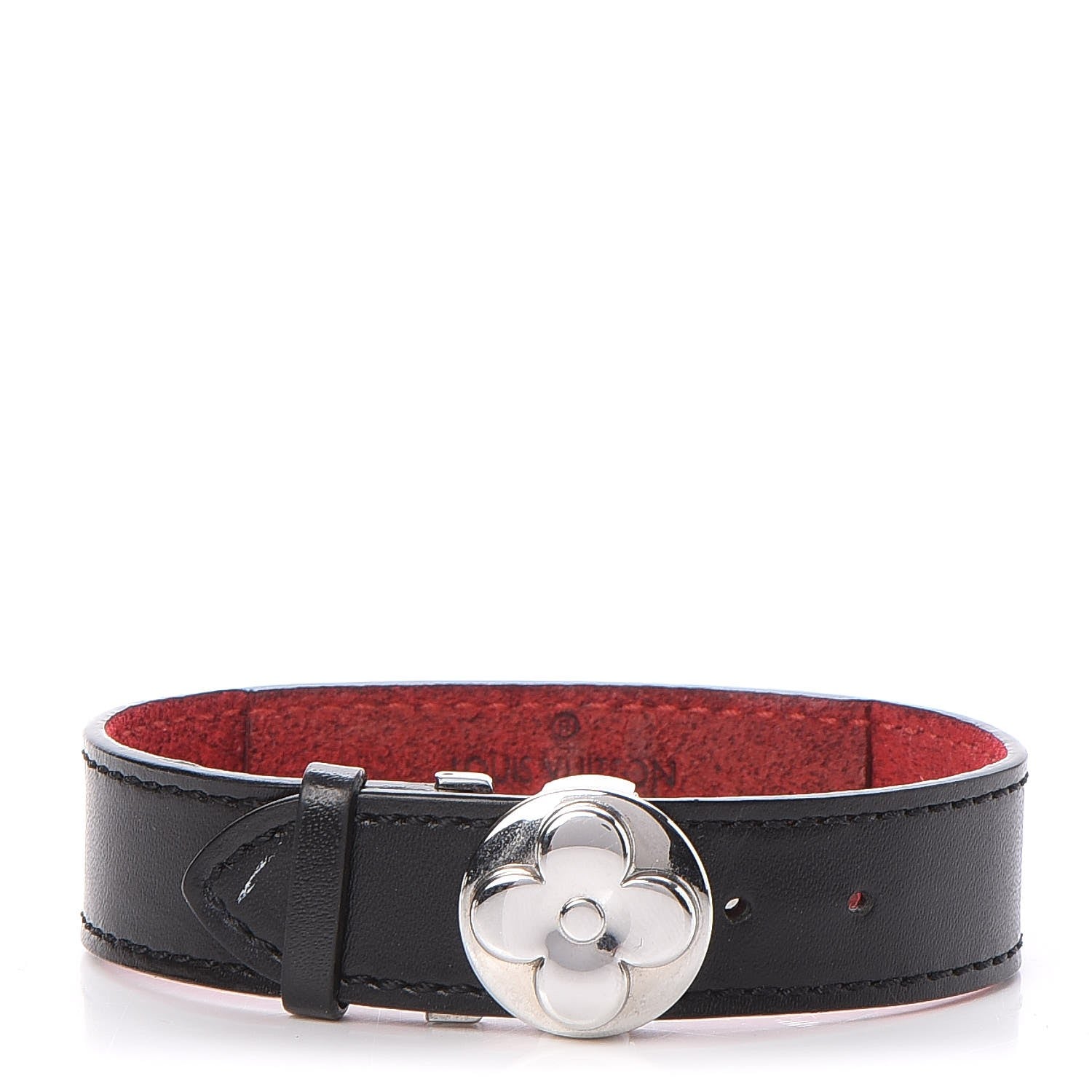 Louis Vuitton Mat Monogram Wish Bracelet Black 1 of 7