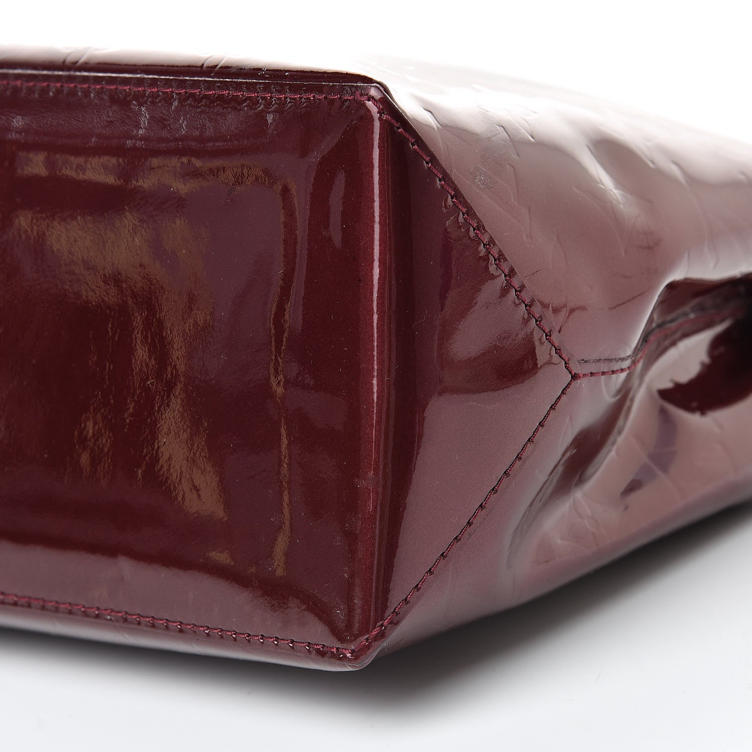 Louis Vuitton Vernis Wilshire PM Rouge Fauviste 10 of 11