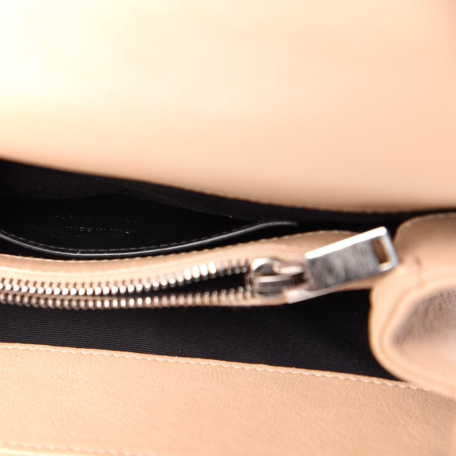 Saint Laurent Sheepskin Matelasse Chevron Monogram Medium College Bag Taupe 9 of 11