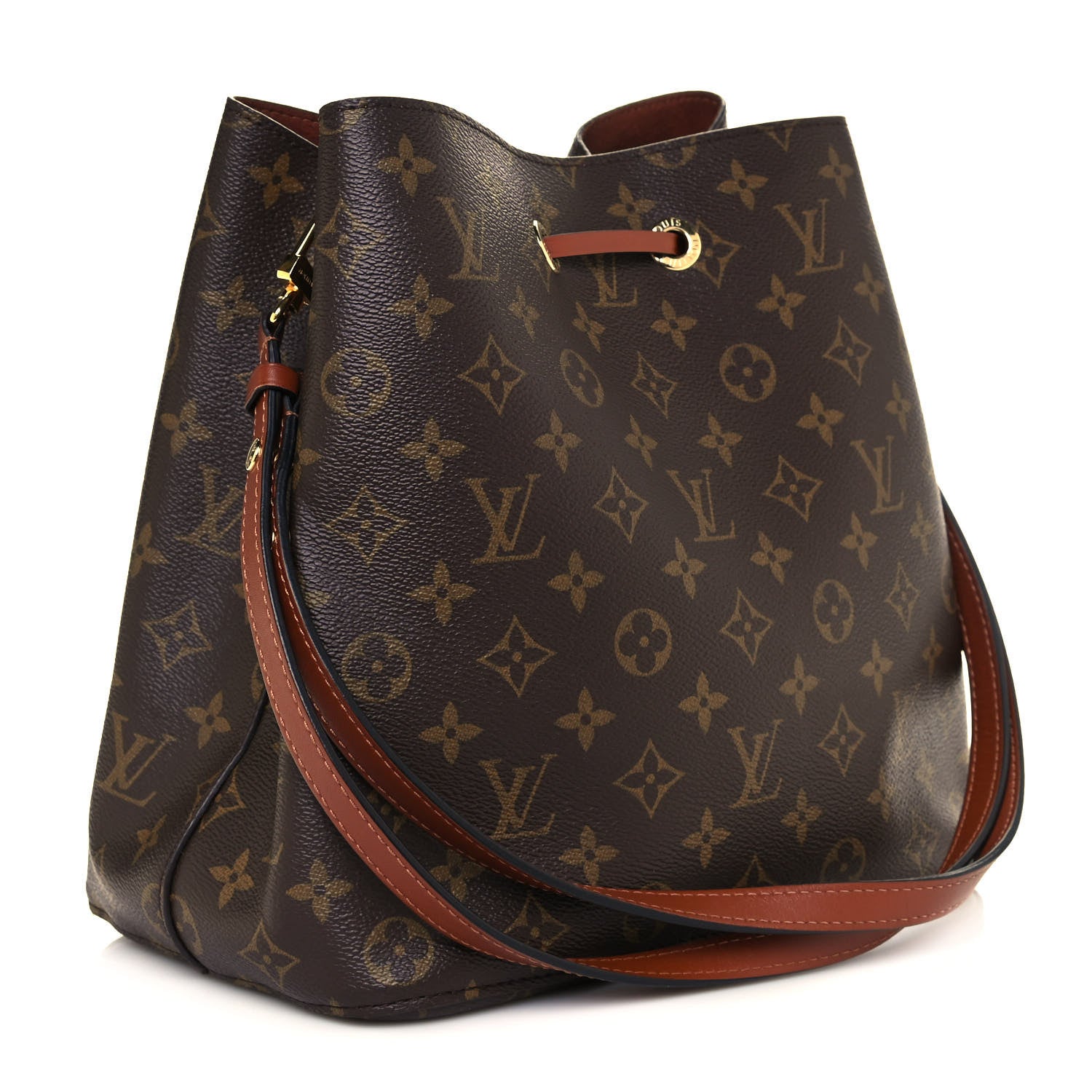 Louis Vuitton Monogram Neonoe MM Caramel 3 of 13