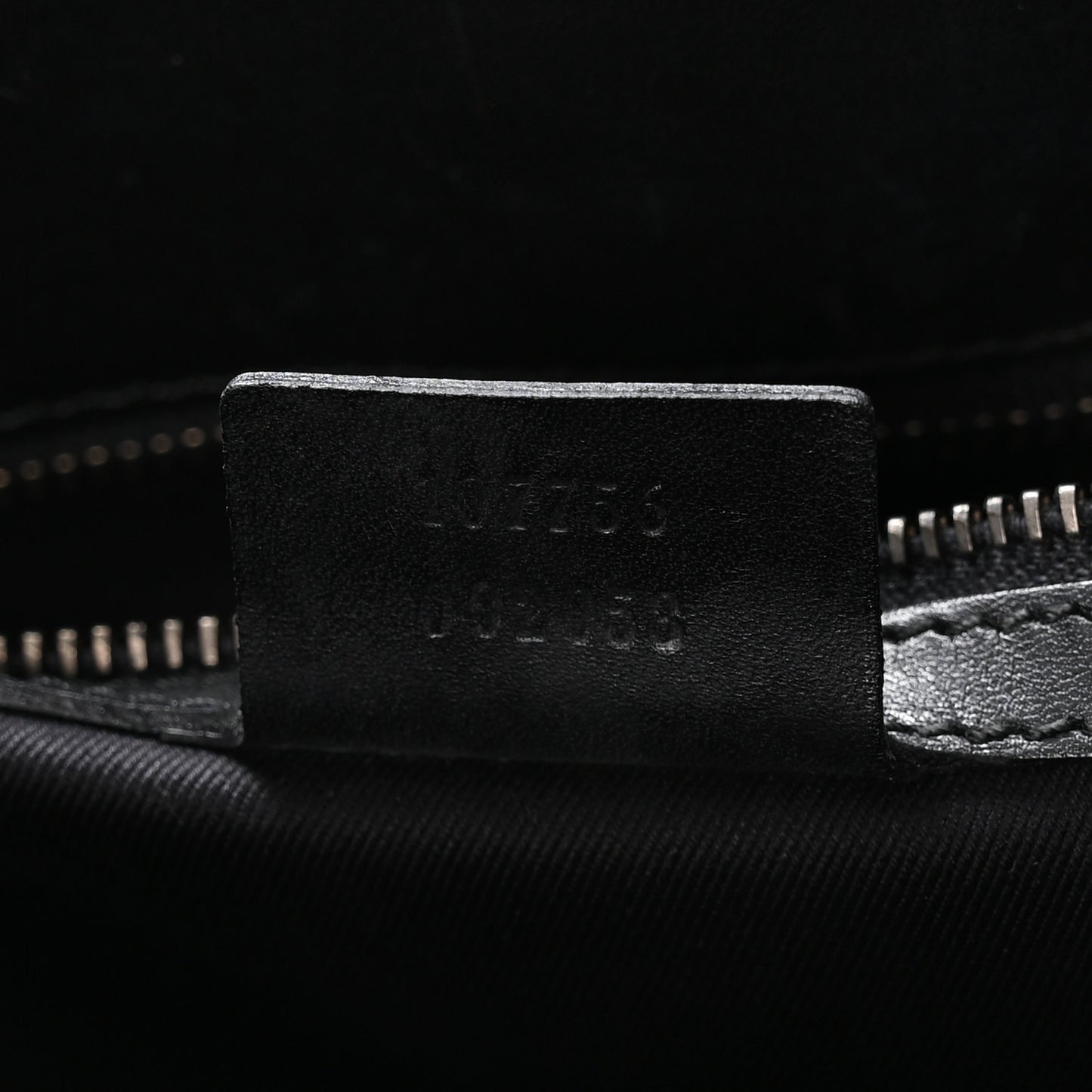 Monogram Tote Black