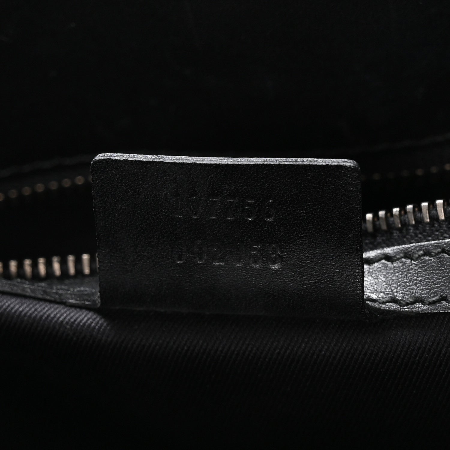 Gucci Monogram Tote Black 7 of 11