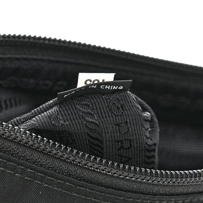 Prada Nylon Saffiano Flat Messenger Bag Black 7 of 10