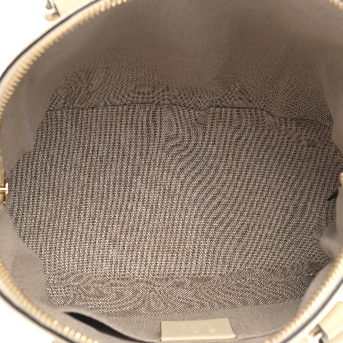 Soft Microguccissima Mini Dome Bag Ivoire