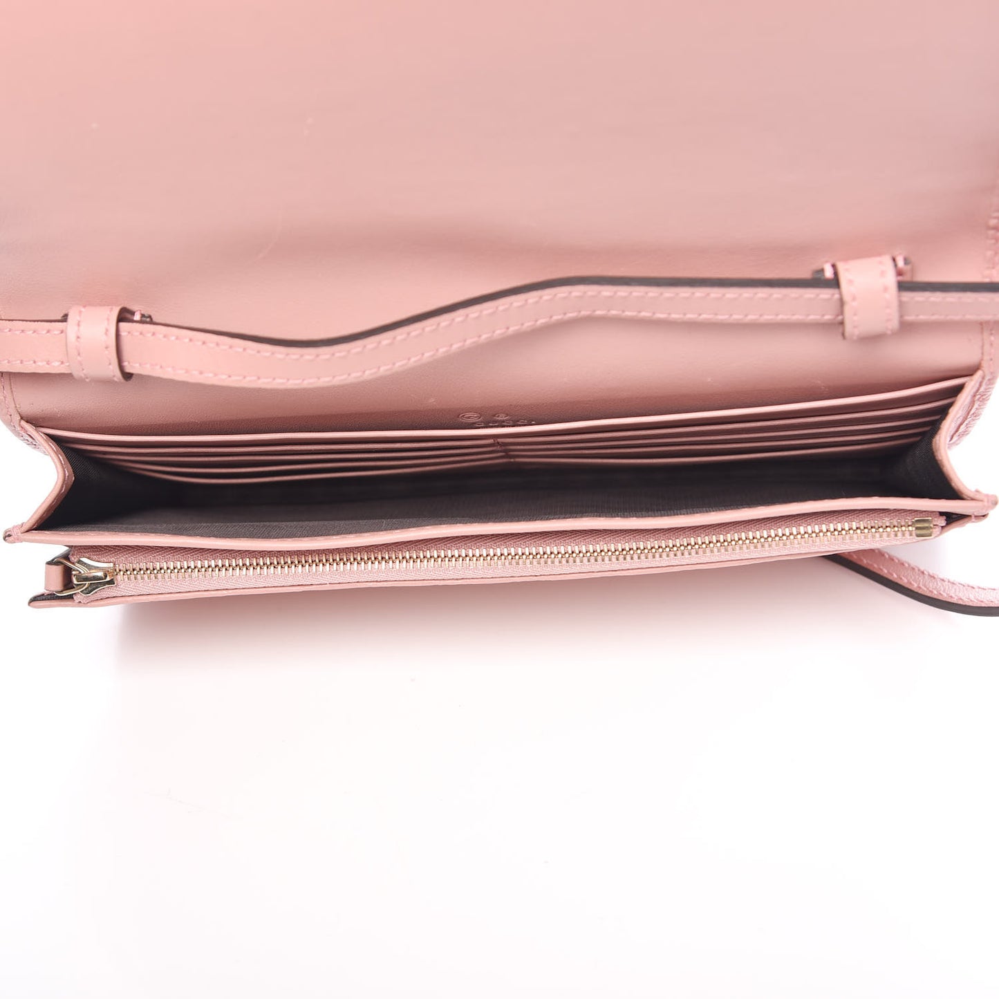 Microguccissima Crossbody Wallet Soft Pink