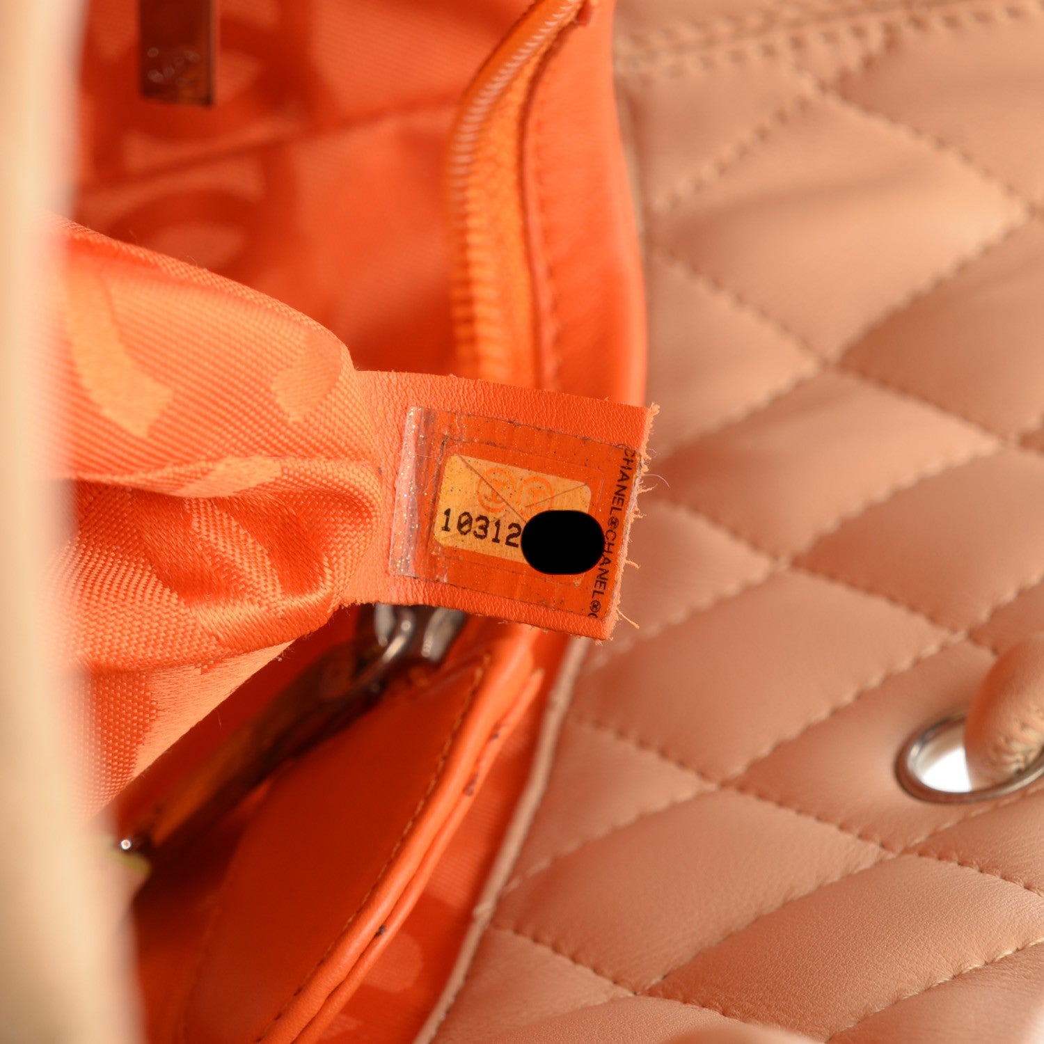 Chanel Calfskin Quilted Medium Cambon Tote Beige 7 of 7
