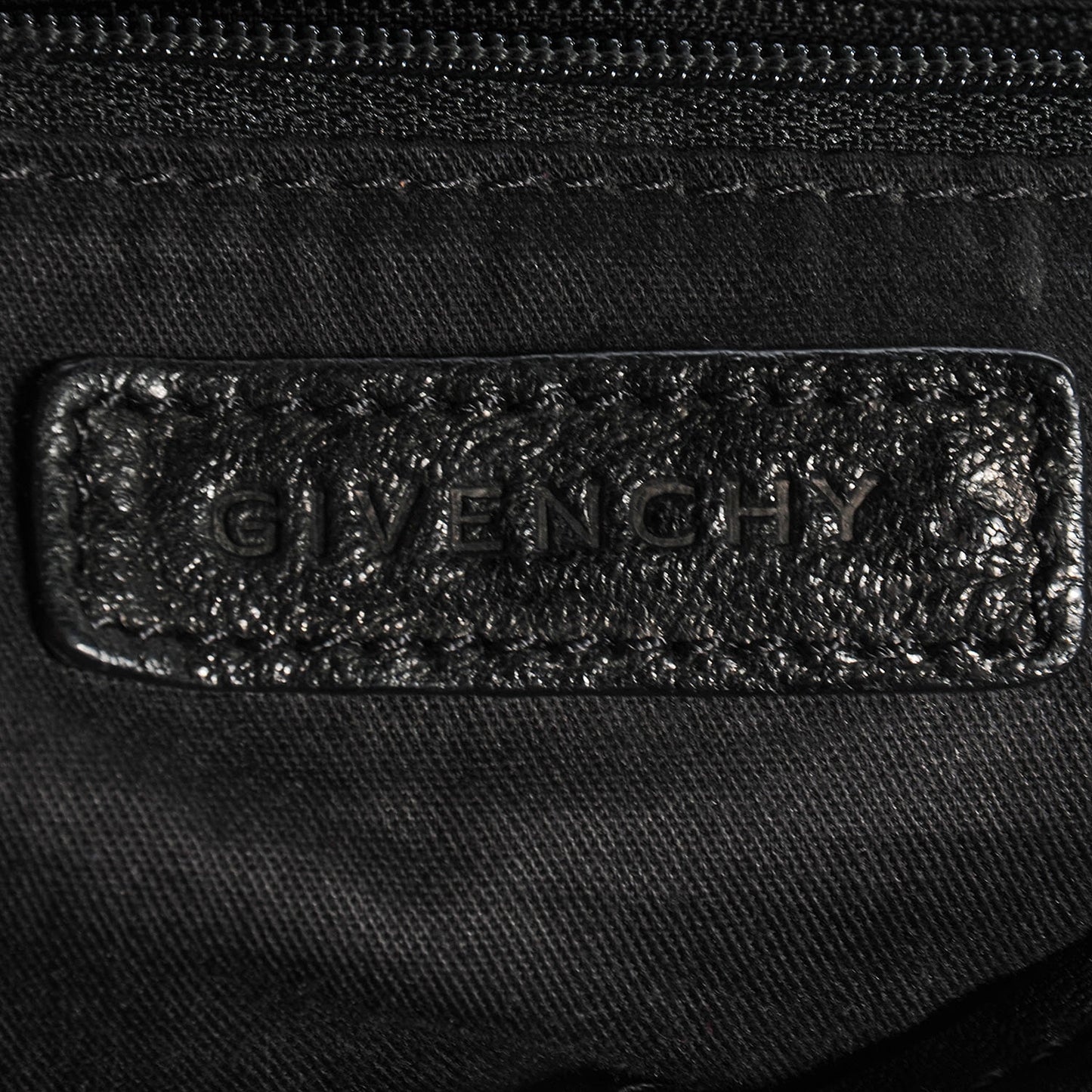 Tumbled Sheepskin Medium Pandora Bag Black