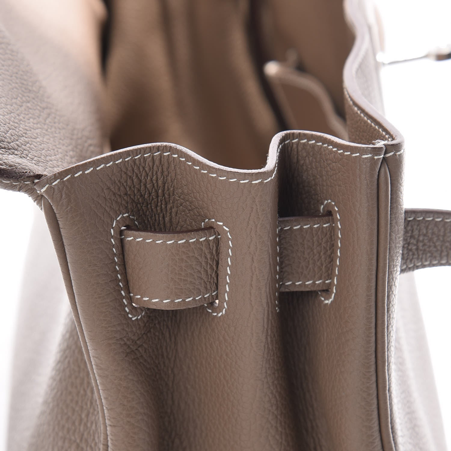 Hermes Togo Shoulder Kelly 40 Etoupe 12 of 31