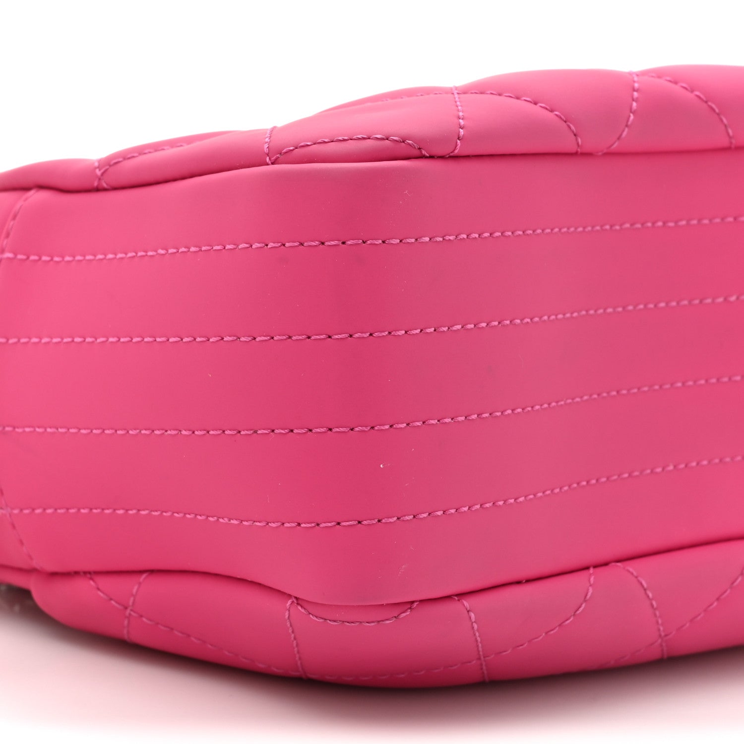 Chanel Rubber Quilted Lambskin Coco Rain Camera Bag Pink 15 of 18