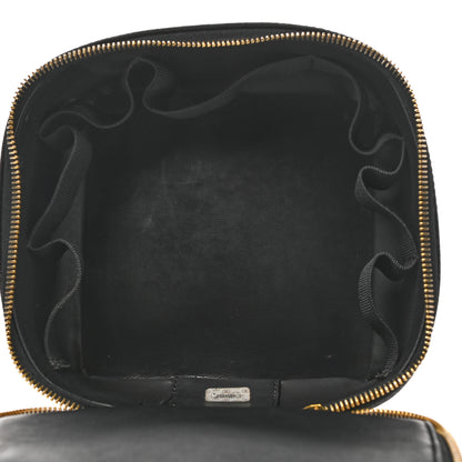 Chanel Caviar Vanity Cosmetic Case Black 5 of 8