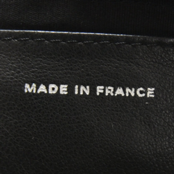 Chanel Lambskin Half Moon Wallet On Chain Bag Black 8 of 11