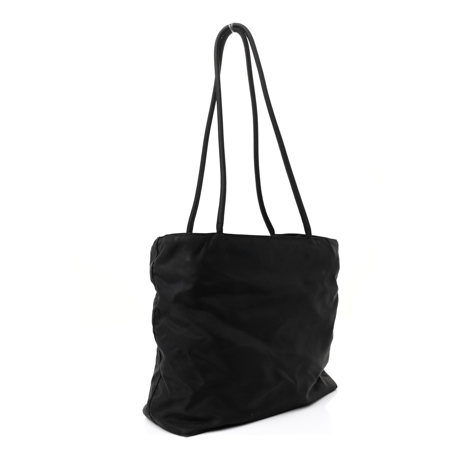 Prada Tessuto Nylon Shoulder Bag Black 3 of 11