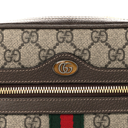 Gucci GG Supreme Monogram Web Small Ophidia Belt Bag 75 30 Dark Brown 8 of 11