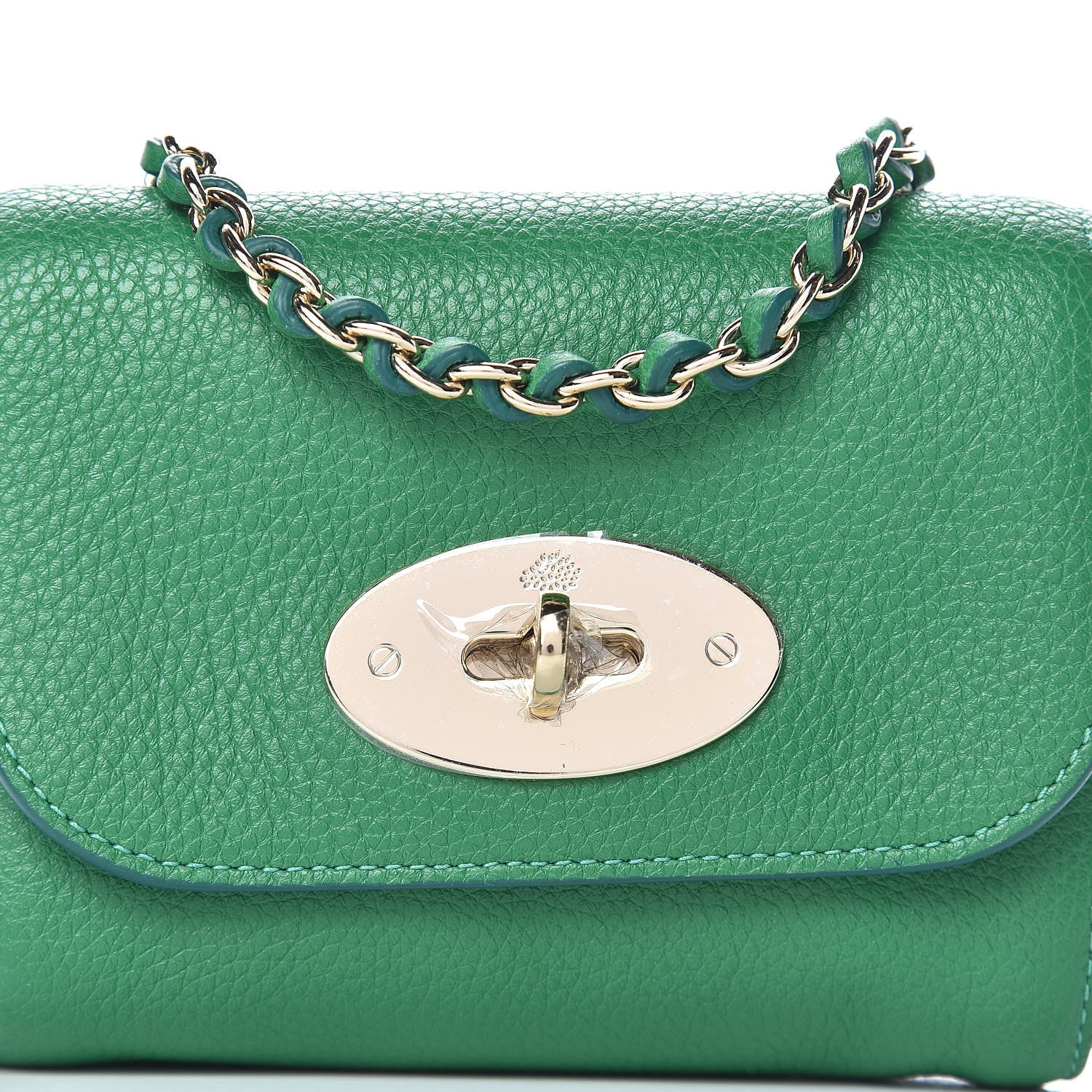 Mulberry Small Classic Grain Calfskin Mini Lily Jungle Green 11 of 11