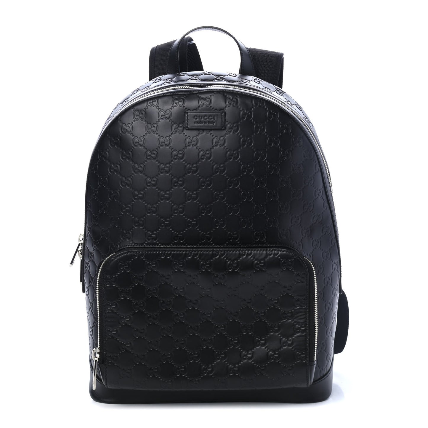 Guccissima Signature Day Backpack Black