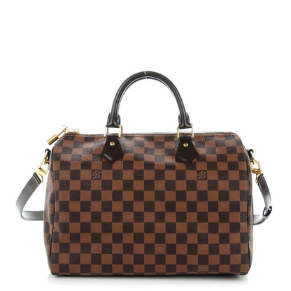 Louis Vuitton Damier Ebene Speedy Bandouliere 30 1 of 8