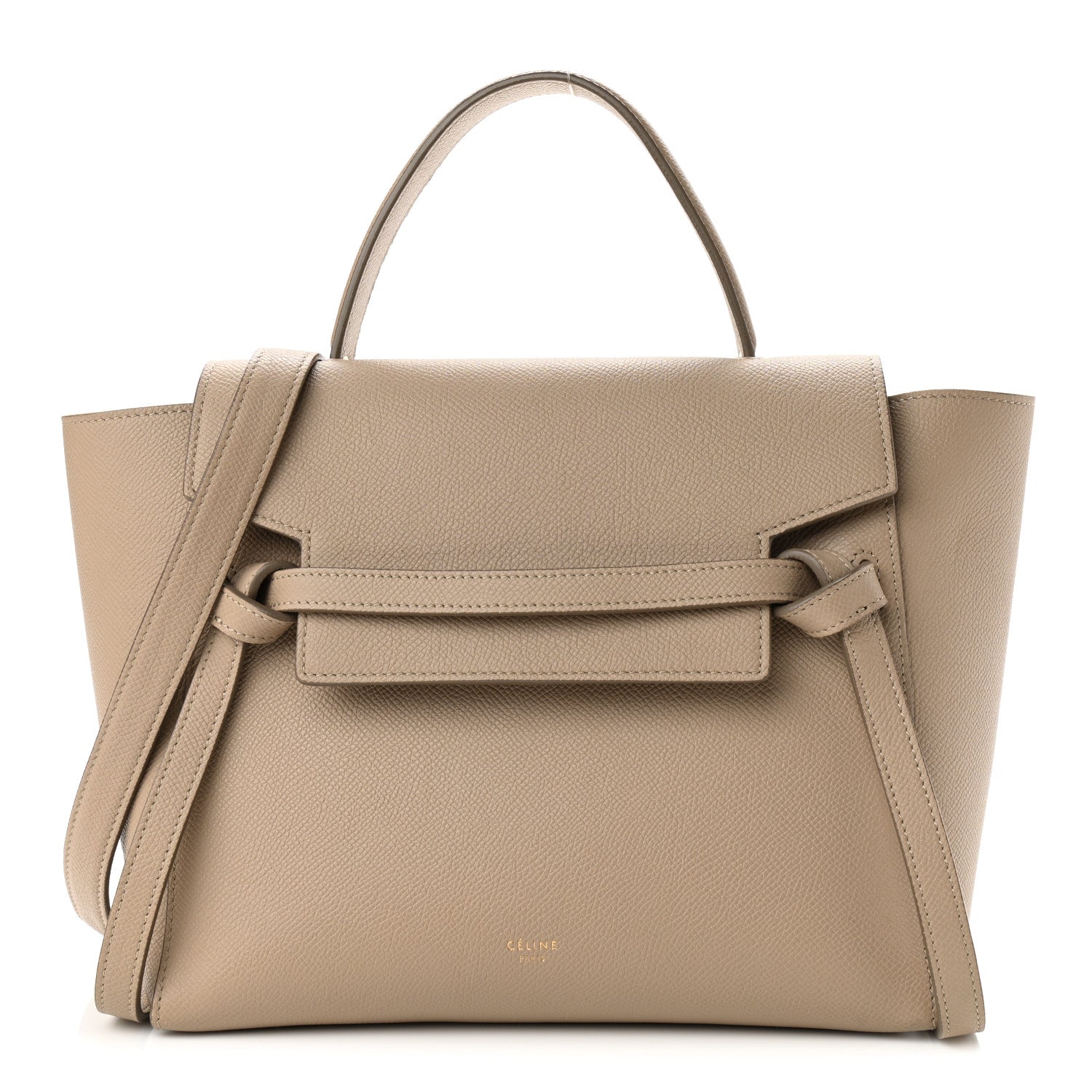 Celine Grained Calfskin Micro Belt Bag Light Taupe 1 of 16