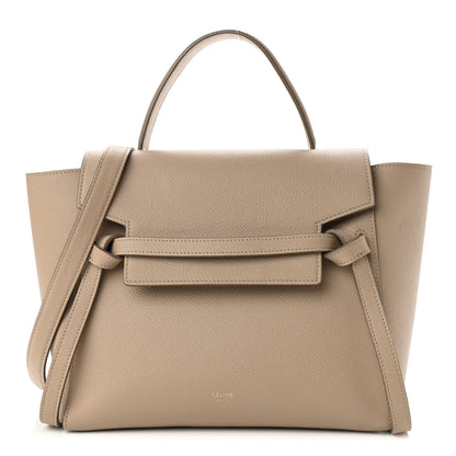 Celine Grained Calfskin Micro Belt Bag Light Taupe 1 of 16