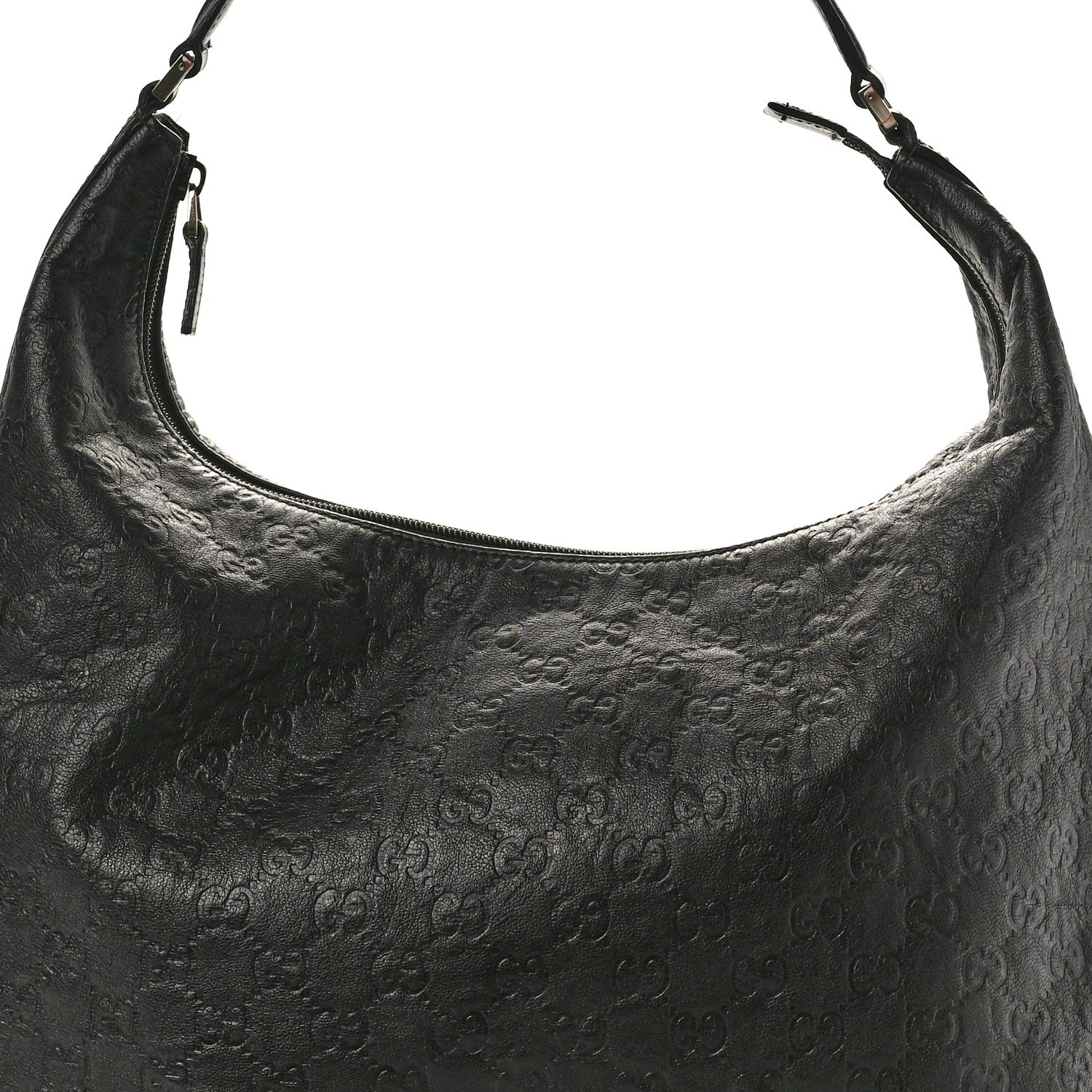 Gucci Guccissima Large Hobo Black 8 of 14