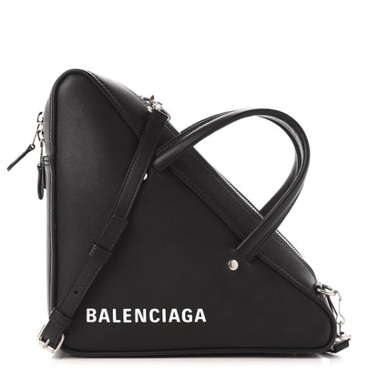 Balenciaga Calfskin S Triangle Duffle Black 1 of 9