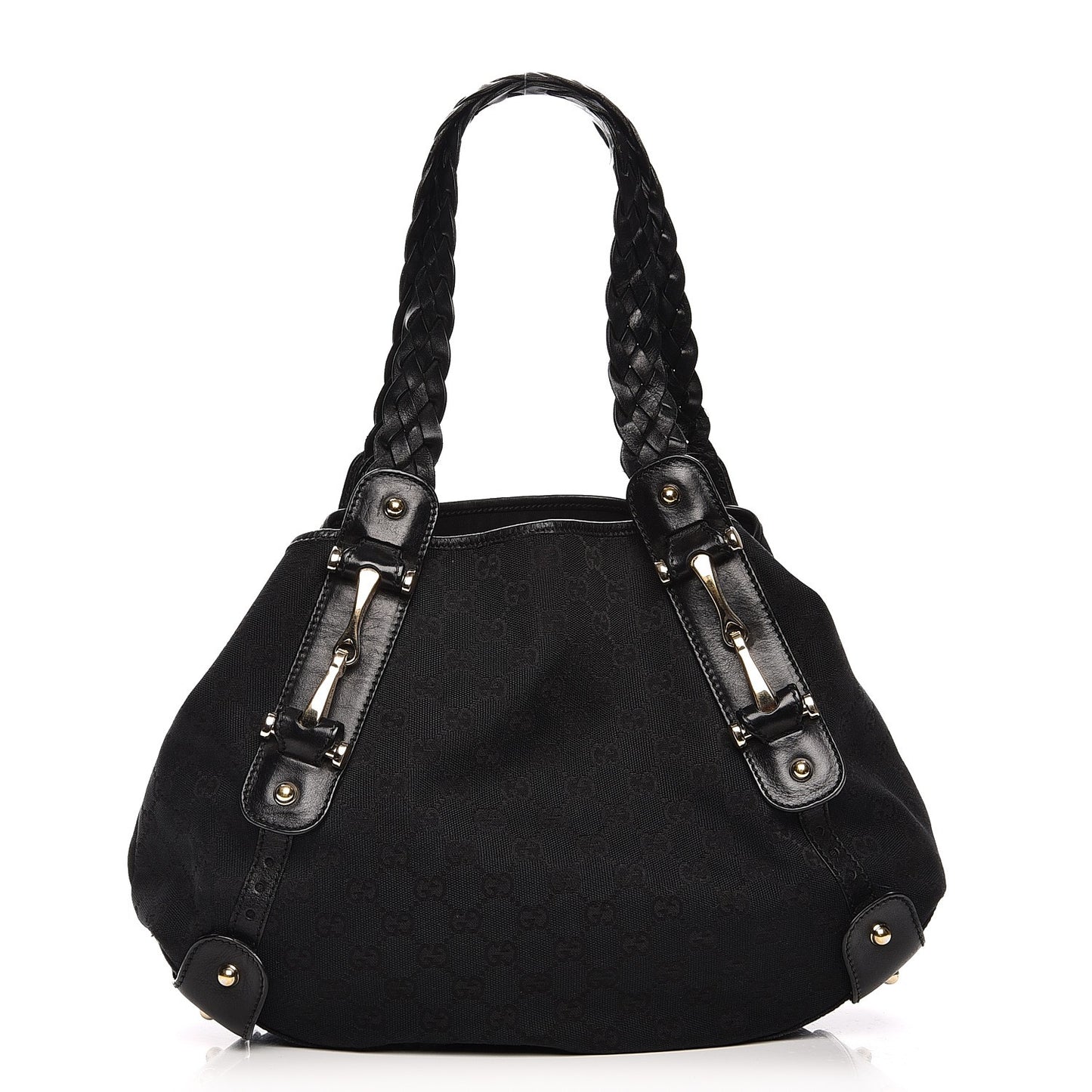 Monogram Small Pelham Shoulder Bag Black