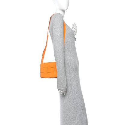 Bottega Veneta Nappa Maxi Intreccio Cassette Bag Tangerine 2 of 12