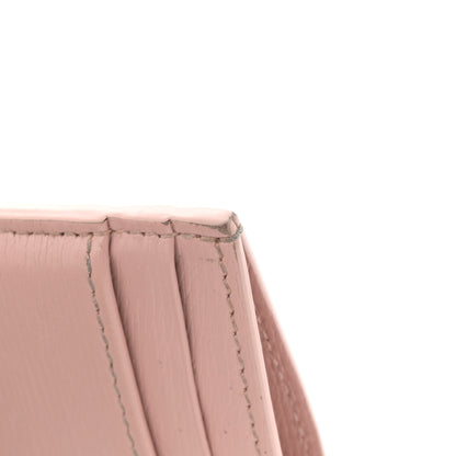 Gucci Calfskin Script Card Holder Light Pink 7 of 8