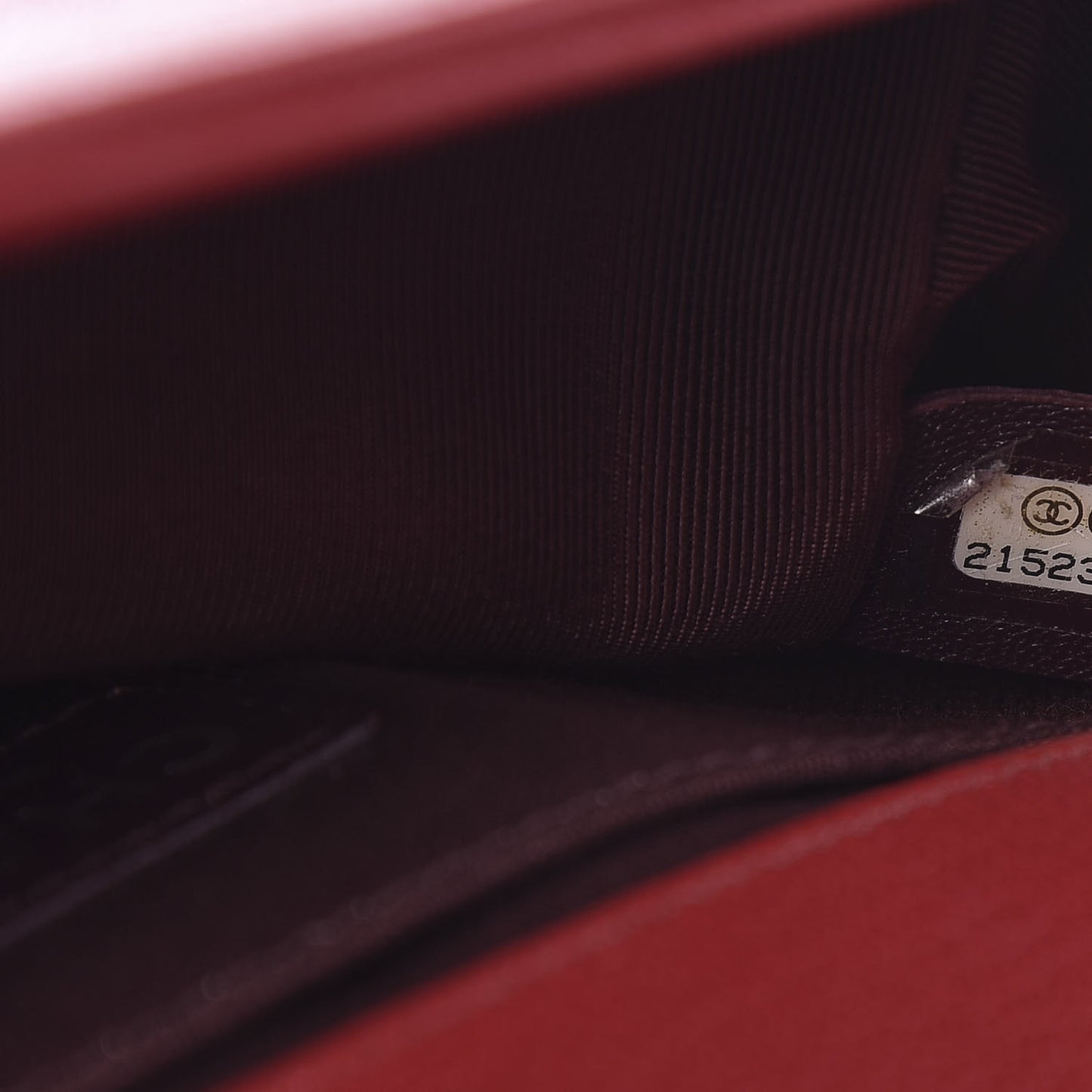 Goatskin Quilted Patent Small Duo Boy Flap Red