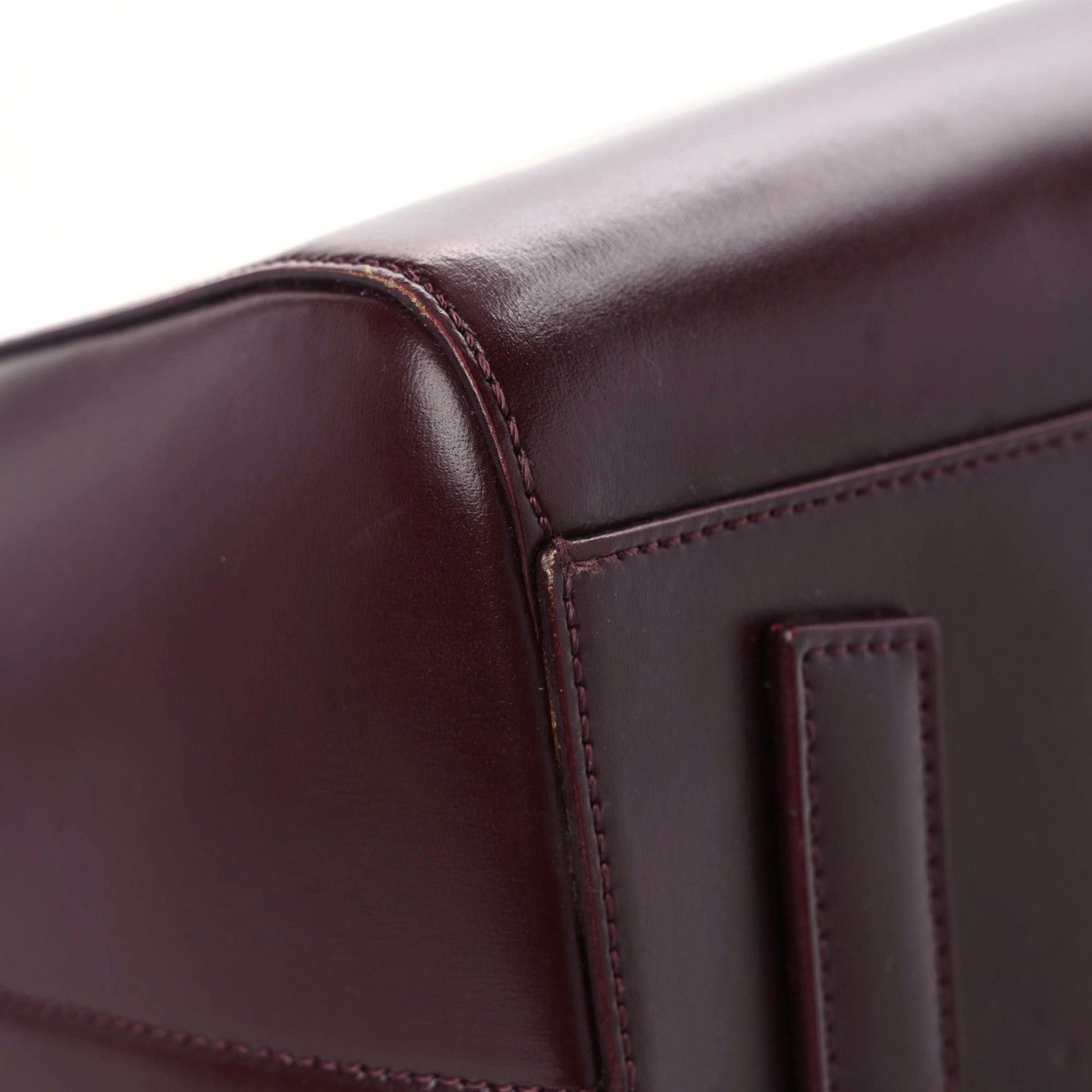 Givenchy Shiny Lord Calfskin Medium Antigona Burgundy 6 of 27