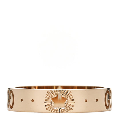 Gucci 18K Yellow Gold Icon Stars Band Ring 50 5.25 1 of 6