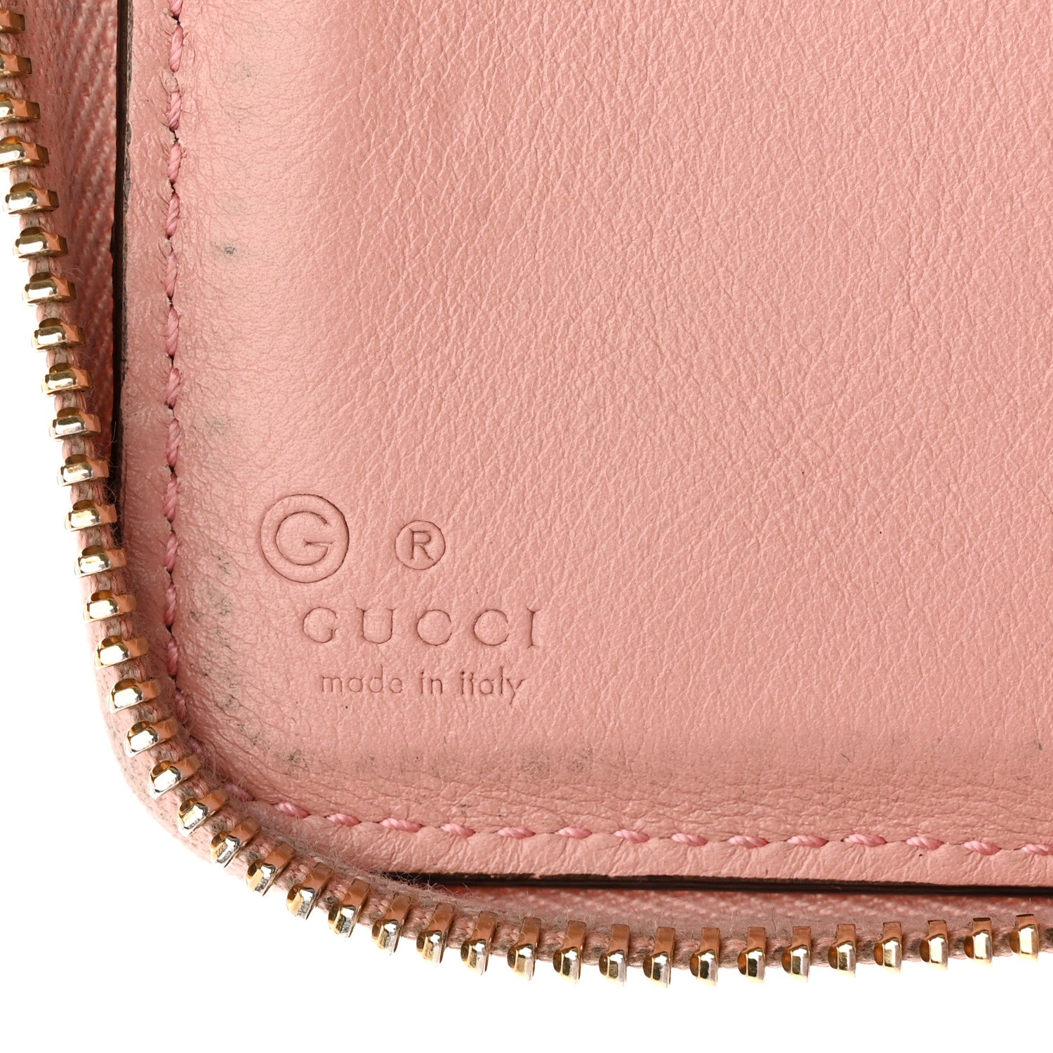 Gucci Soft Microguccissima Zip Around Organizer Wallet Soft Pink 6 of 15