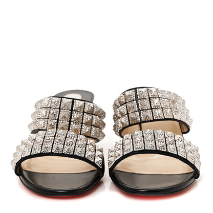 Christian Louboutin Nappa Myriadiam 55 Slide Sandals 39.5 Black 2 of 8