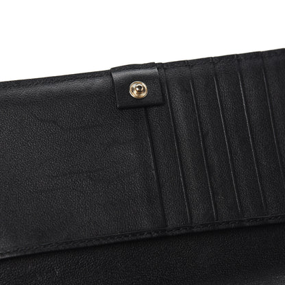 Valentino Garavani Vitello Rockstud Flap Wallet Black 7 of 10