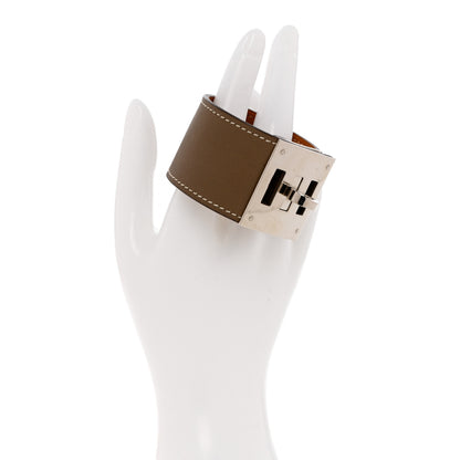 Hermes Swift Kelly Dog Bracelet T1 Etoupe 2 of 6