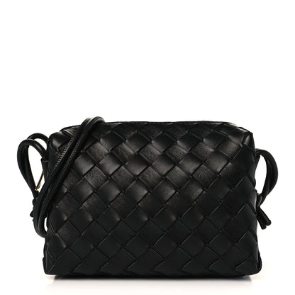 Bottega Veneta Nappa Intrecciato Mini Loop Camera Bag Black 1 of 8