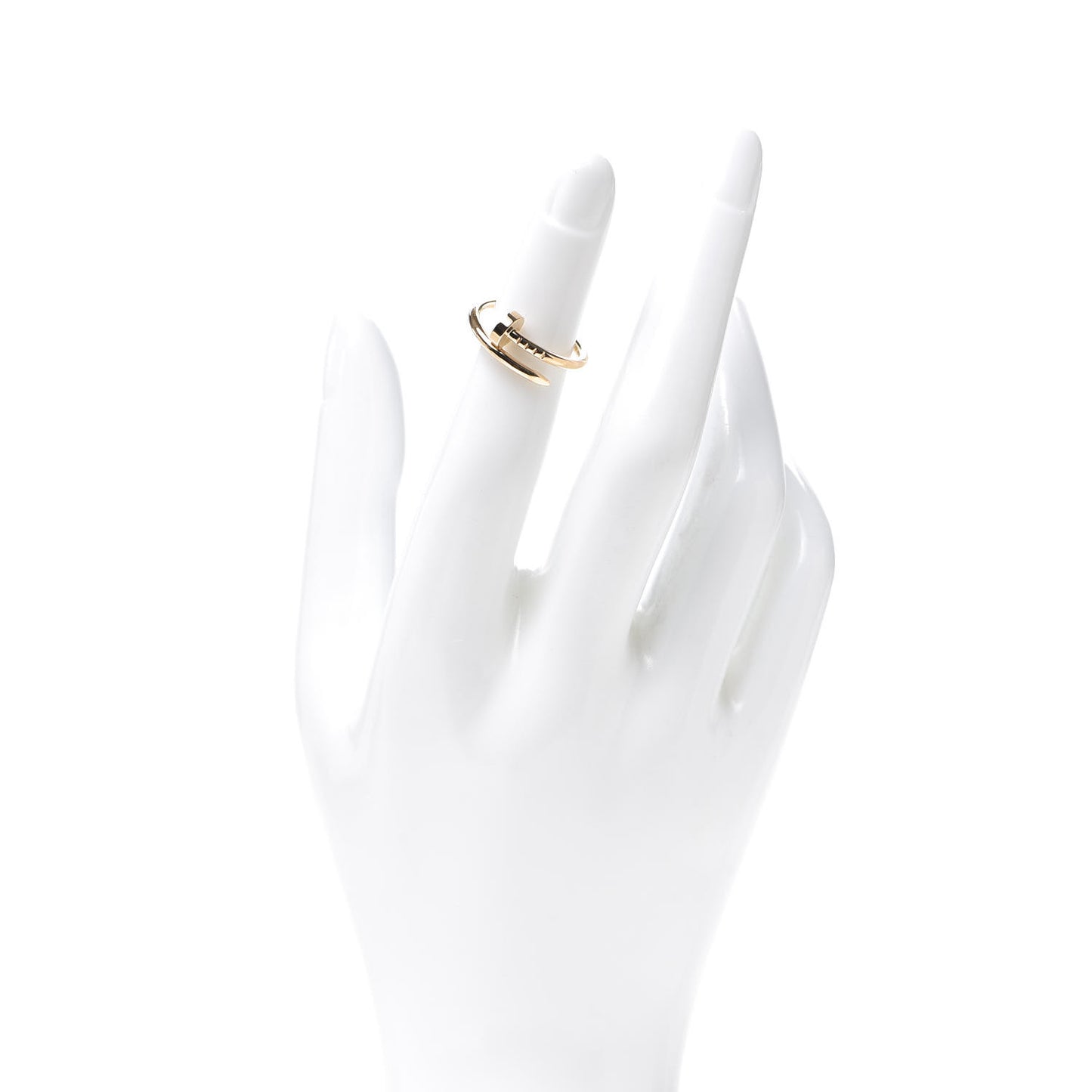 18K Yellow Gold Small Juste Un Clou Ring 48 4.5