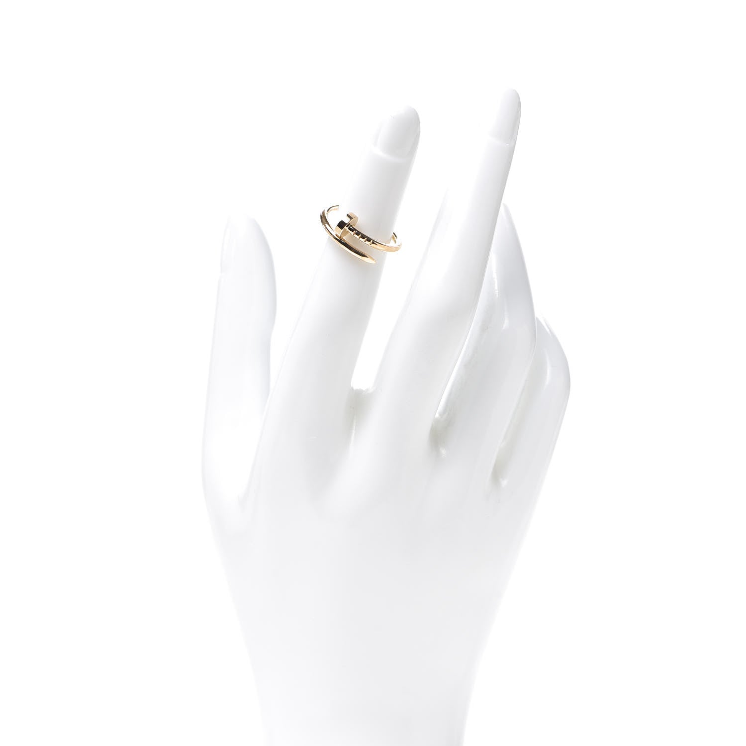 Cartier 18K Yellow Gold Small Juste Un Clou Ring 48 4.5 2 of 6