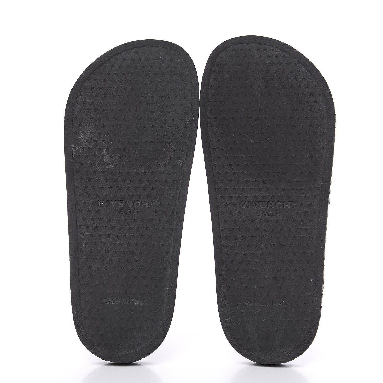 Givenchy Rubber Logo Womens Pool Slide Sandals 36 Black 6 of 9
