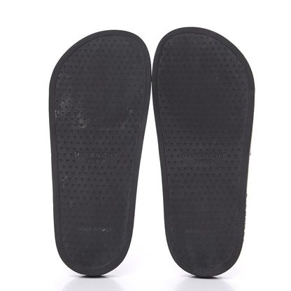 Givenchy Rubber Logo Womens Pool Slide Sandals 36 Black 6 of 9