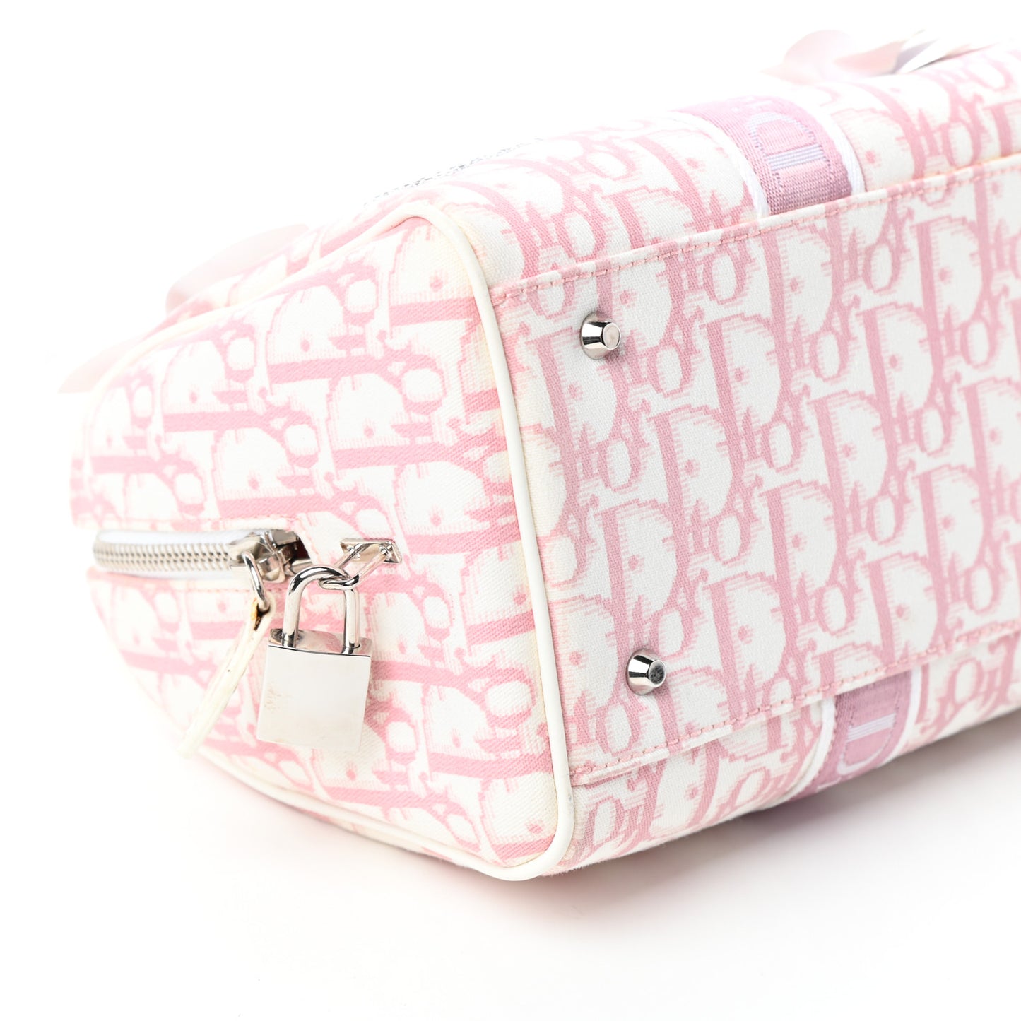 Monogram Girly Boston Pink