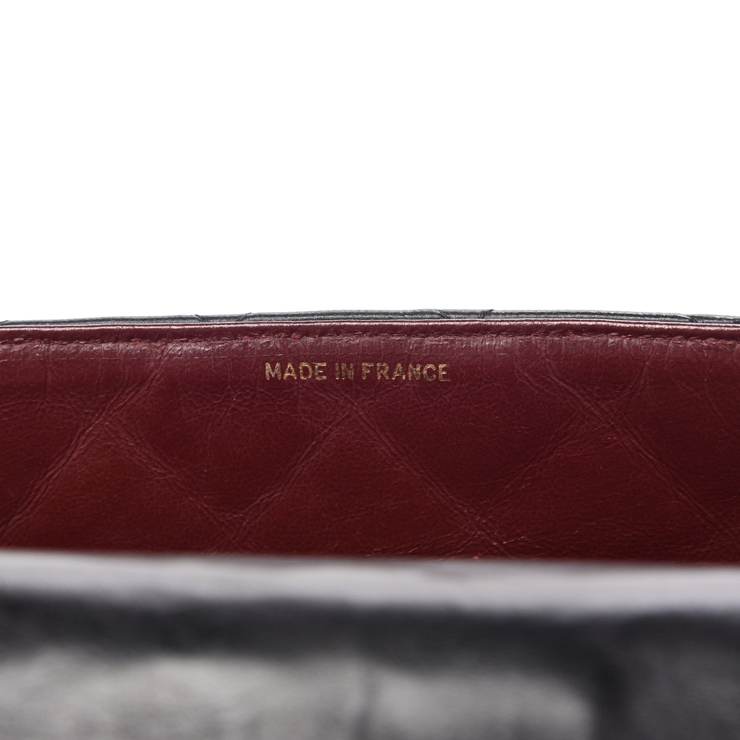 Lambskin Quilted Medium Single Flap Black