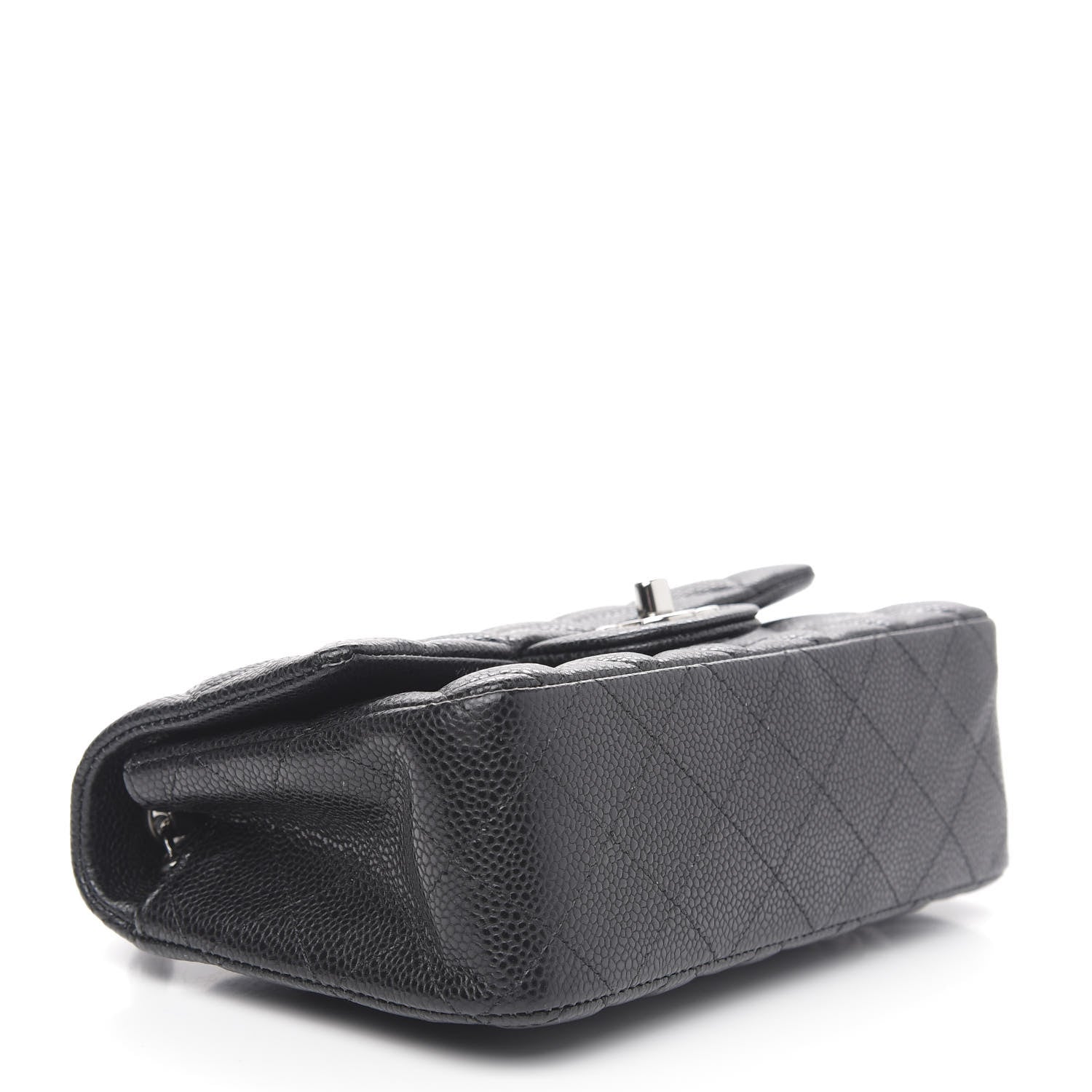 Chanel Caviar Quilted Mini Rectangular Flap Black 4 of 12