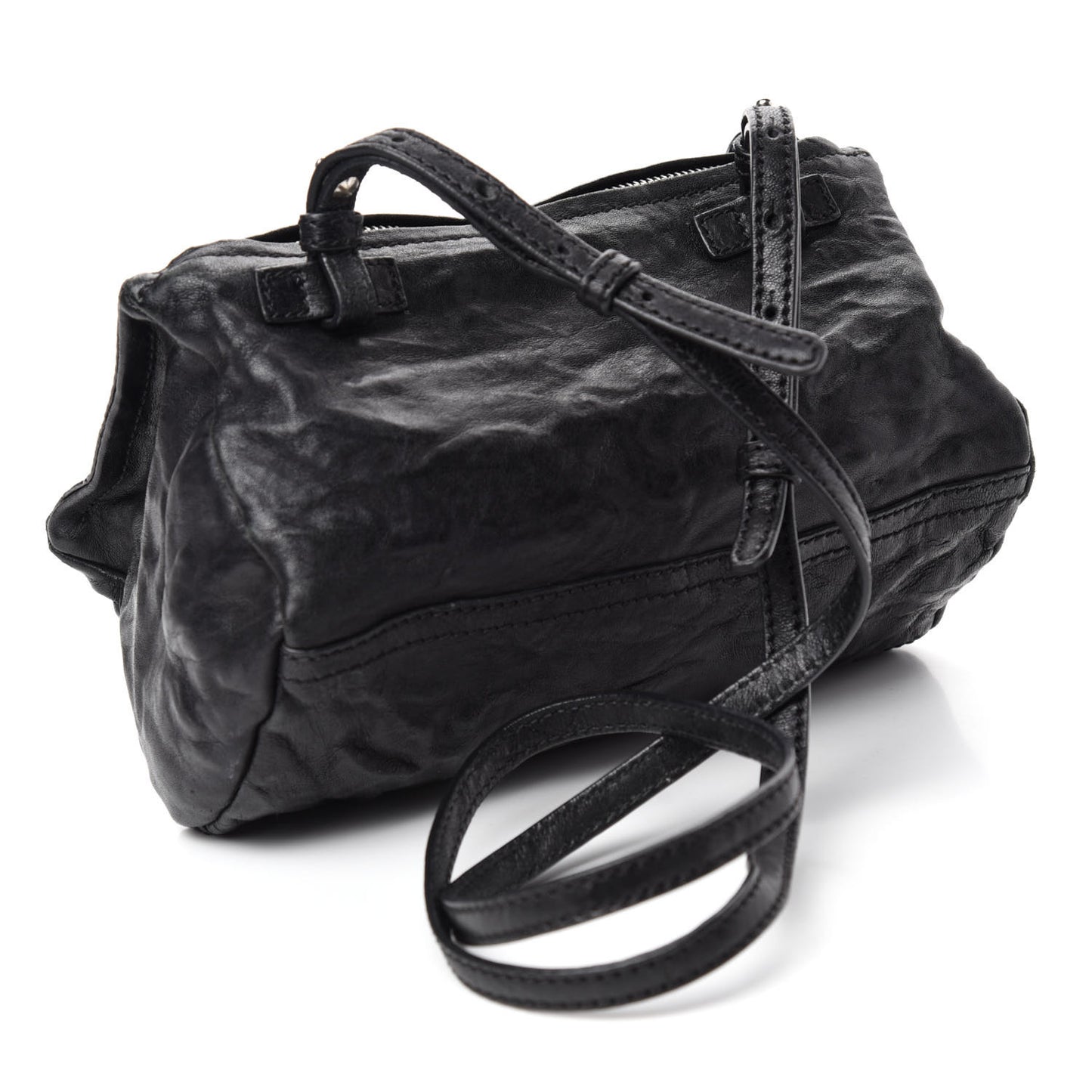 Tumbled Sheepskin Mini Pandora Black