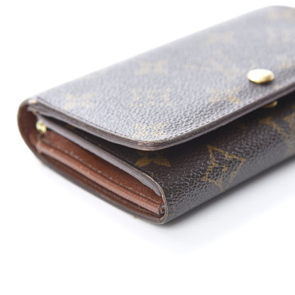 Louis Vuitton Monogram Porte-Monnaie Billets Tresor Wallet 16 of 17
