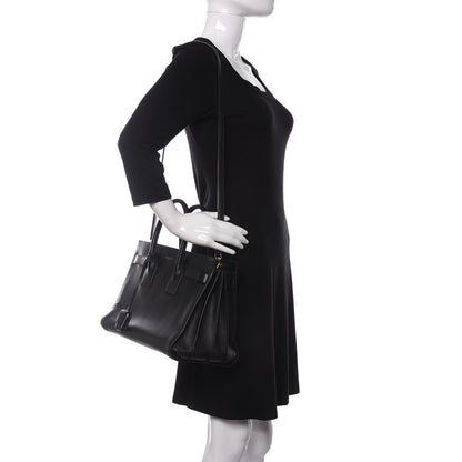 Saint Laurent Calfskin Small Sac De Jour Black 2 of 17