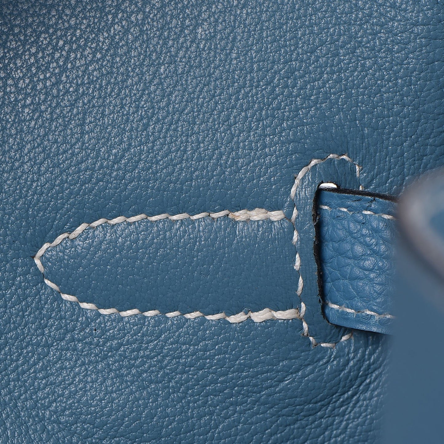Togo Birkin 35 Blue Jean