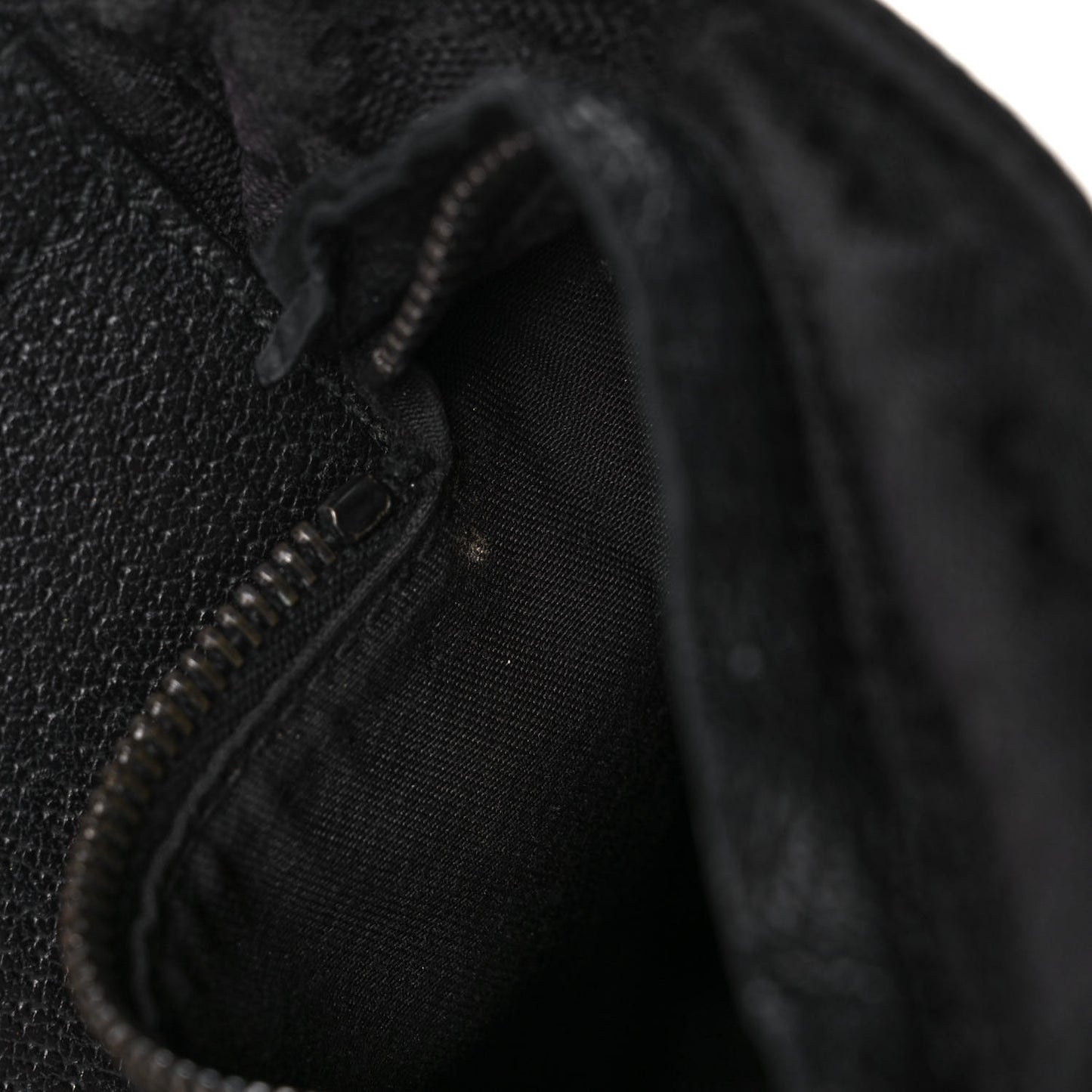 GG Monogram Web Double Pocket Belt Bag Black