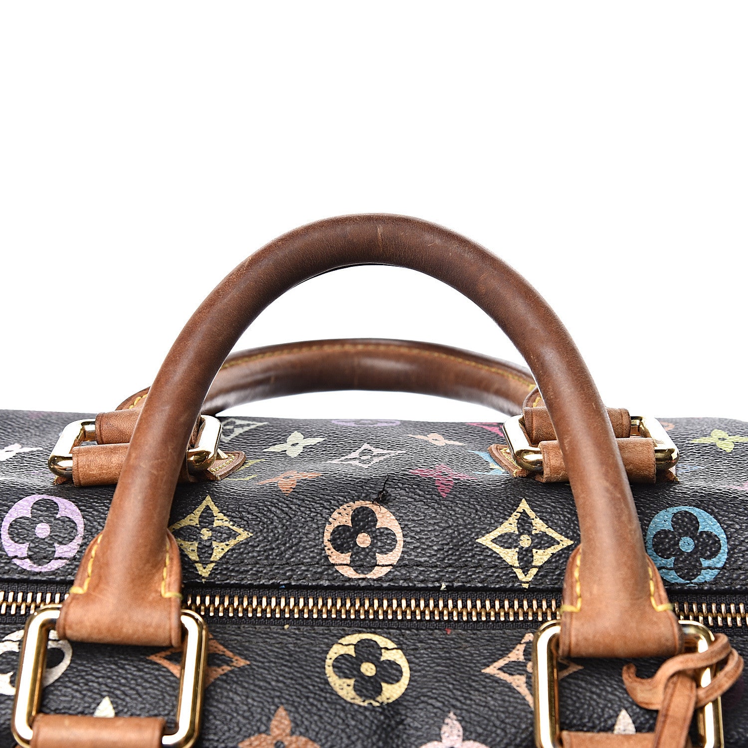 Louis Vuitton Monogram Multicolor Speedy 30 Black 10 of 18