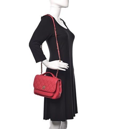 Chanel Caviar Quilted Medium Business Affinity Flap Red 2 of 10