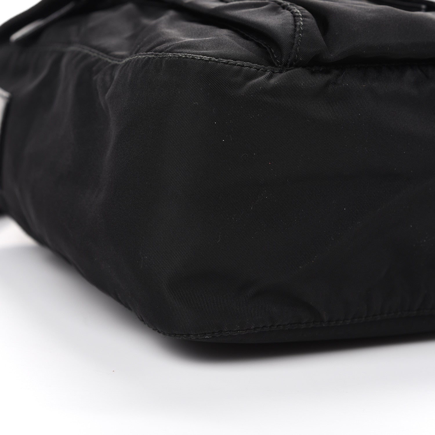 Prada Nylon Vela Messenger Black 8 of 10